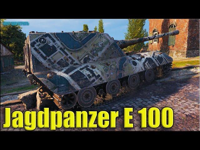 ЯГА БОСС 11к урона World of Tanks  Jagdpanzer E 100 лучший бой