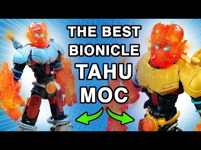 Let's See How This AWESOME TAHU LEGO MOC Was Built!