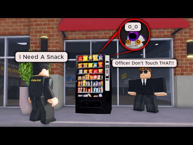 Fake Vending Machine VS Cops.. He Thought It Was Real.. (Roblox)