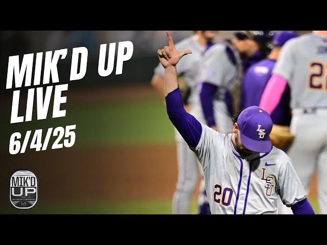 LSU Baseball Head Coach Jay Johnson Live To Discuss The Regional | Super Regional Bid vs WVU