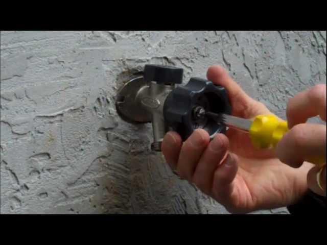 Mansfield Style Hydrant Repair Video - Leaking Behind the Handle