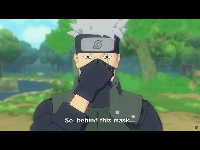 Kakashi finally reveals his face to Team 7