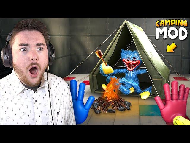 HUGGY WUGGY CAMPING MOD!!! | Poppy Playtime Gameplay (Mods)