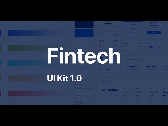 Using Fintech UI Kit to redesign an app quickly