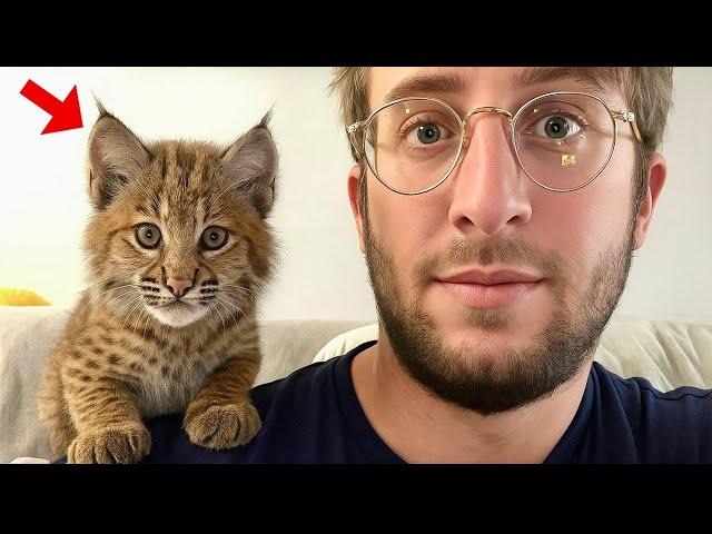 This Rescue Bobcat Cub Is a Born Comedian – Try Not to Smile at Her Goofy Antics!
