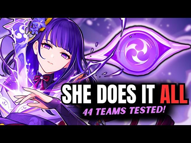 She works with EVERYONE… (Fully Updated 5.0 Raiden Shogun Review & Guide)