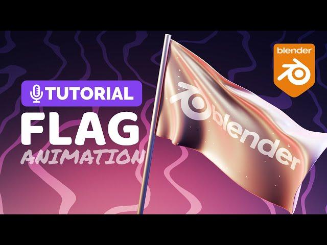 Blender Flag Simulation Tutorial | Polygon Runway