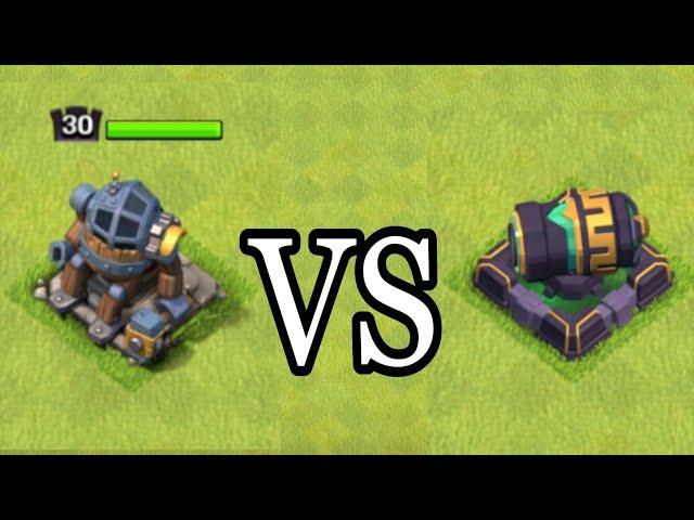 Боевая Машина против Пушки. Clash of Clans