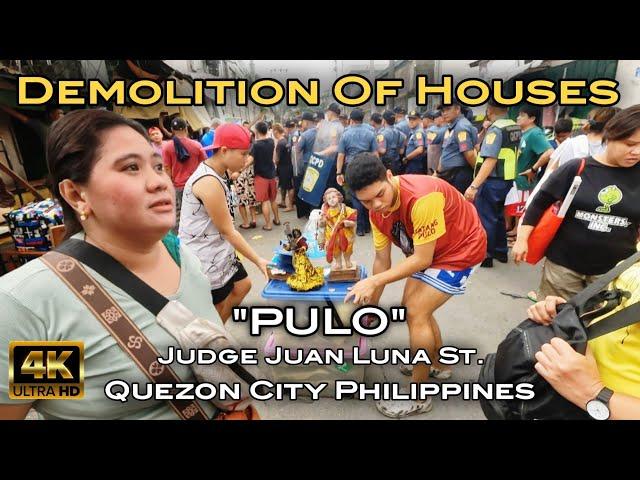 A Pitifully Complicated Day For The People of "PULO" Judge Juan Luna St. Q.C Philippines [4K] 