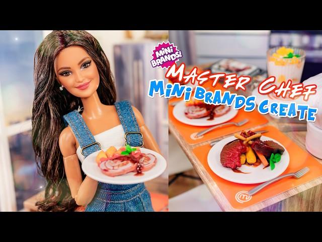 Are Mini Brands Create MasterChef Perfect for Dolls? Doll Food Review