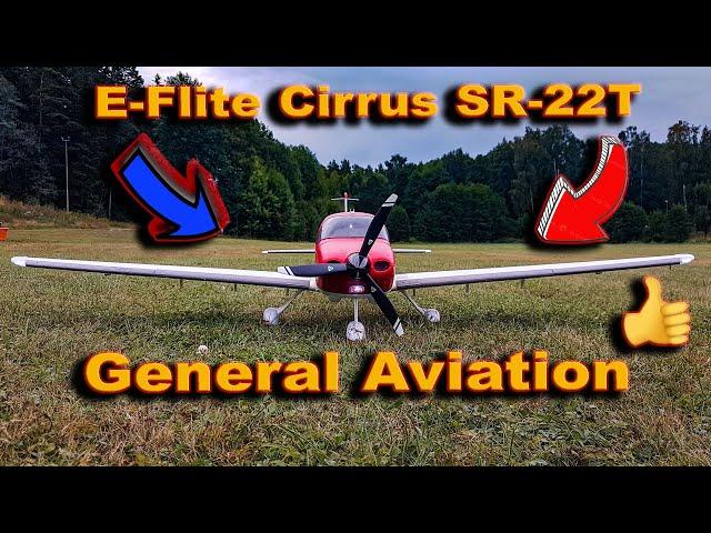 E-Flite Cirrus SR-22T General aviaton RC at its best!