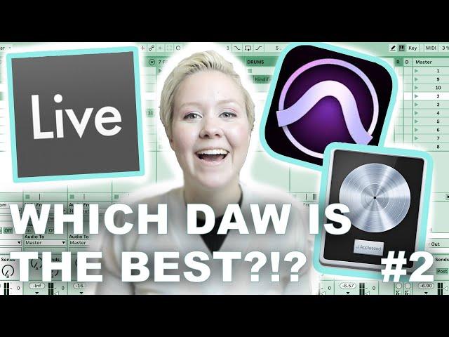 DAW Software Comparison | Ableton Live | ProTools | Logic Pro X