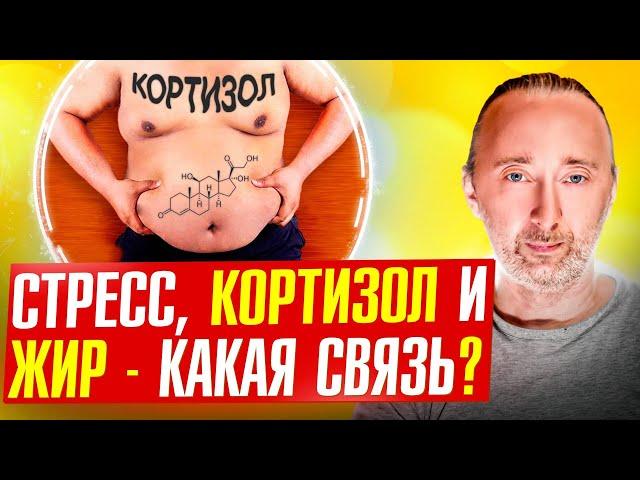 Кортизоловое ожирение/ как убрать складки на животе и стрессы?