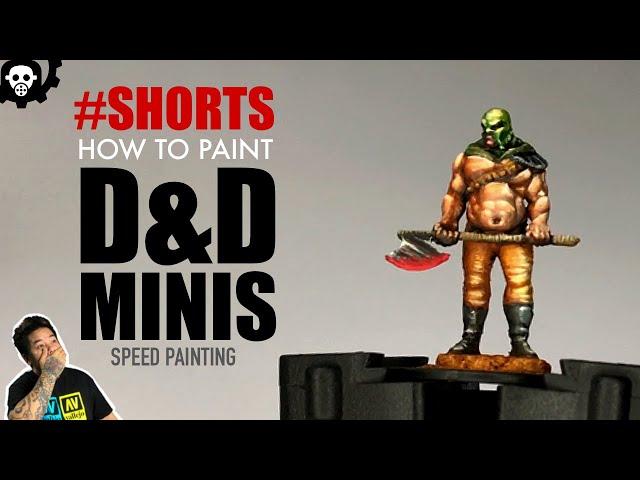 HOW To Paint DnD MINIS | WizKids Deep Cuts | Speed Painting Miniatures | 2021