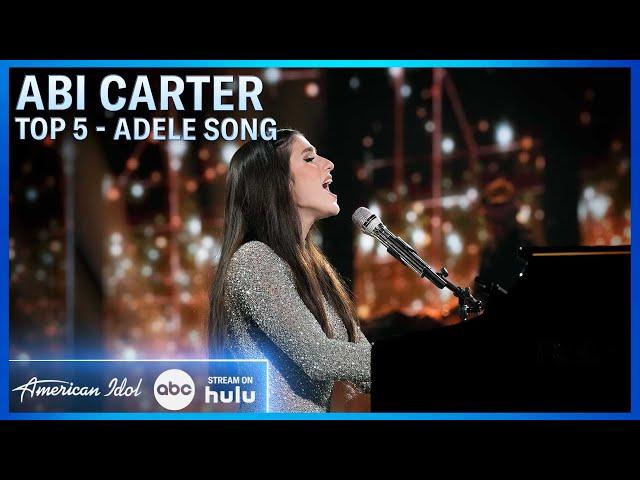 Adele Songbook: Abi Carter Stuns Singing "Hello" - American Idol 2024