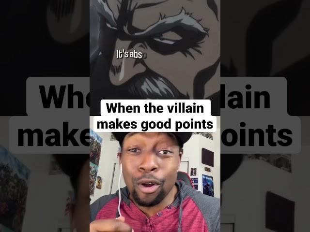 When Anime Villains Make a Good Point #anime #animevideos #animeclip #animeclips #hunterxhunter