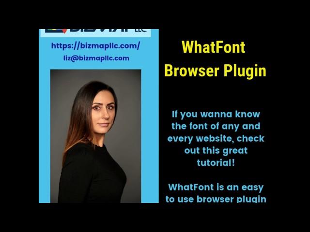 How To Inspect The Font of ANY Website | WhatFont Browser Plugin