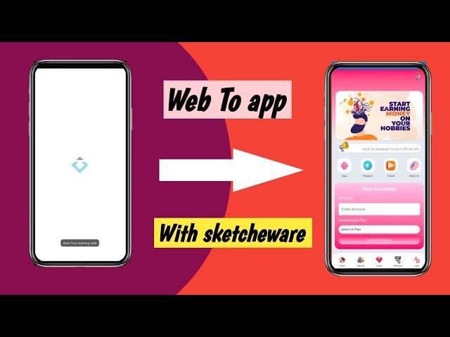 How to convert Website to app with sketchware | Part 01