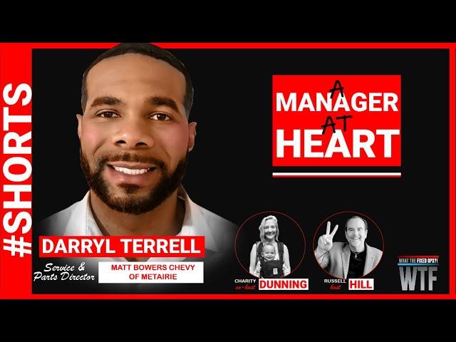 A Manager at Heart! - Darryl Terrell - Matt Bowers Chevy of Metairie - What the Fixed Ops?! #shorts