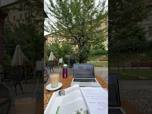 study vlog all’aperto 🫶