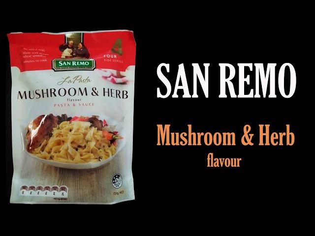 San Remo La Pasta Mushroom & Herb | Instant Pasta | Easy Pasta