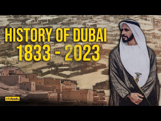 Dubai 1833 to 2023 | Evolution of the Dubai || Dubai History || Dubai Documentary | Info Feeds