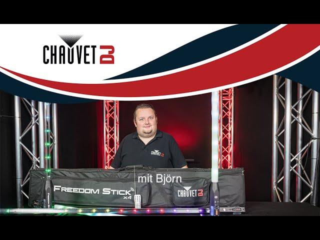 CHAUVET DJ Freedom Sticks X4