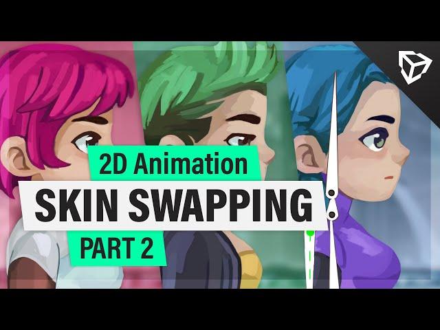 Unity 2D Animation 2020 – Skin Swapping | Tutorial Part 2