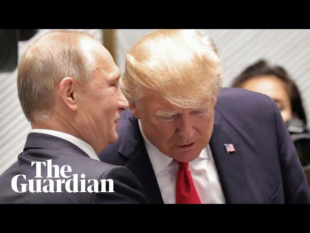 Trump and Putin chat at Apec summit