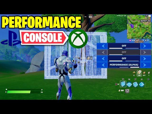 How To Get PERFORMANCE MODE On Console! (XBOX/PS4/PS5) - Fortnite