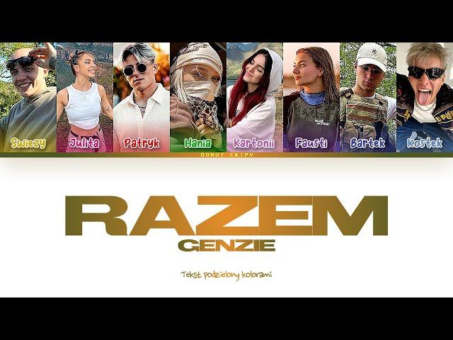 GENZIE - RAZEM (Tekst)