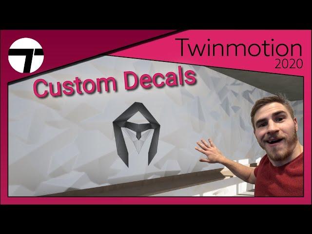 How to Place Custom Decals | Twinmotion