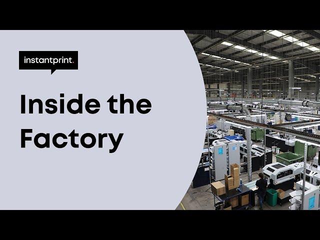 instantprint Factory Tour, Print Technology UK in 4K HD