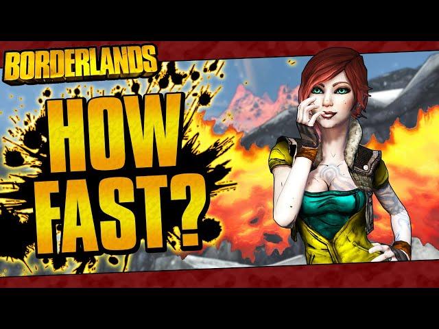 How Fast Can You Speedrun Borderlands With A Fresh Character?