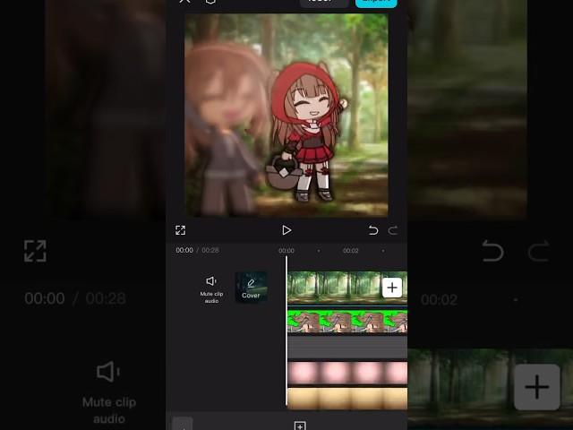The actual process of video editing  || #lazyedit #gacha #capcut