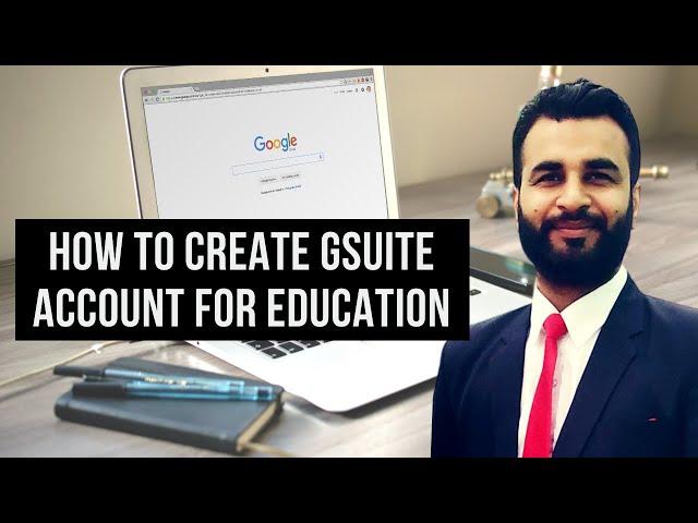 How to create Gsuite account for education 2020 | Create Gsuite for education account | Gsuite setup