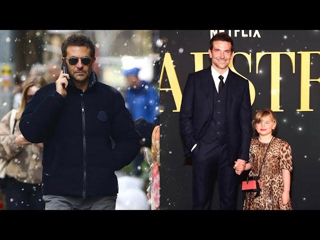 Dapper Dad: Cooper Ditches Press Conference for His Six-Year-Old Daughter Lea in Adorable Style