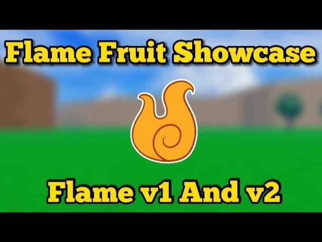 Blox Fruits Flame Fruit Showcase Awakened And Unawaken Rework(ROBLOX)