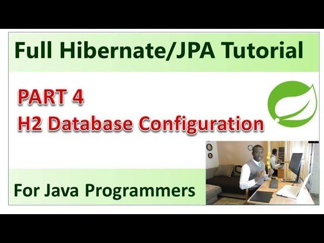 Part 4 – Configure the H2 In Memory Database