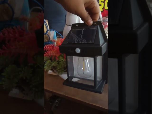 Solar Interaction Wall Lamp Full Review || Outdoor Solar Light With Motion Sensor || solar Lights