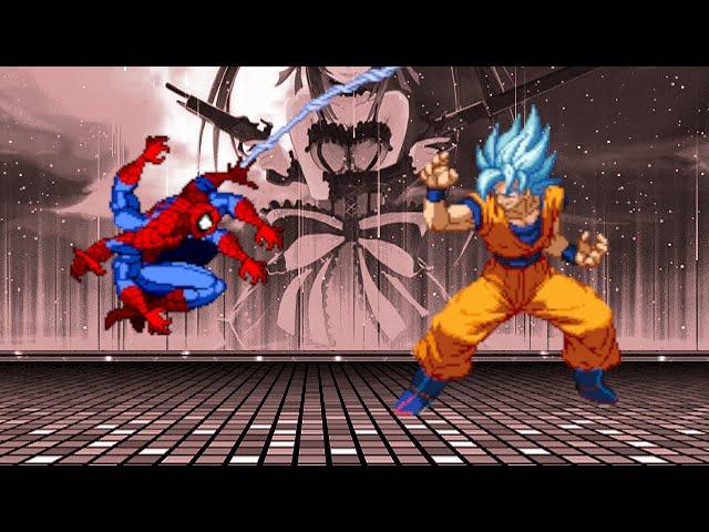 MUTANT SPIDERMAN VS GOKU!