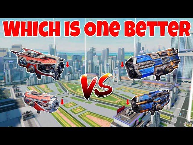 WR Discipline Smite[Nerf] VS Growler Howler [Nerf] Weapon Comparison |WR TEST||WAR ROBOTS|