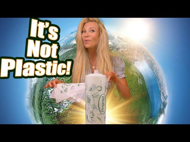 Biodegradable non plastic grocery bags for your health and the environment