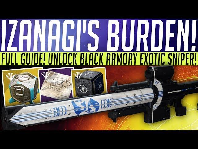 Destiny 2 // How To Get IZANAGI'S BURDEN! Mysterious Box Quest Solved & More!