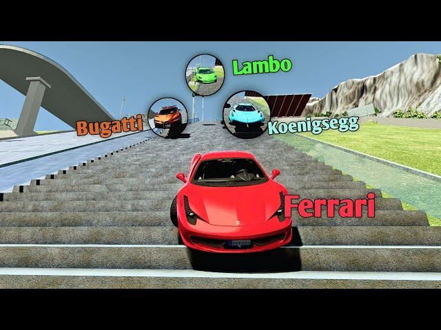 The Epic Battle: Cars vs Long Stairs | NG Pro Gamerz