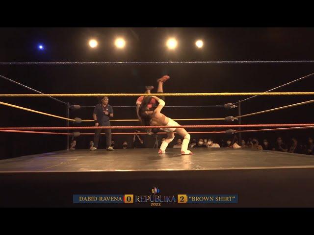 FREE PINOY WRESTLING: Chelsea Marie vs David Rabena - MWF: REPUBLIKA 2022