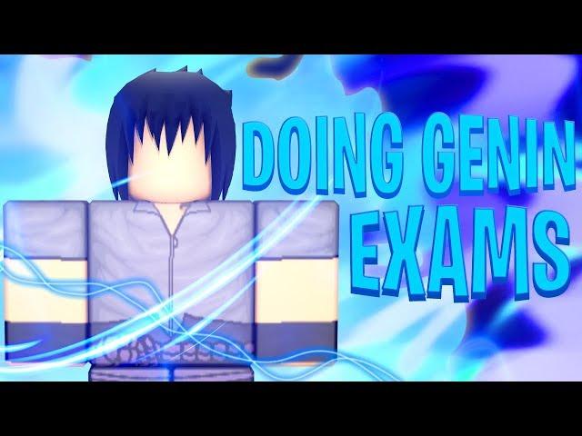 [CODE] DOING GENIN EXAMS | Shinobi Origin