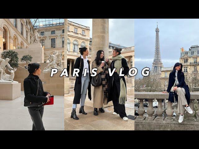 A WEEK IN PARIS TRAVEL VLOG  The Louvre, Exploring Paris + Cafes!