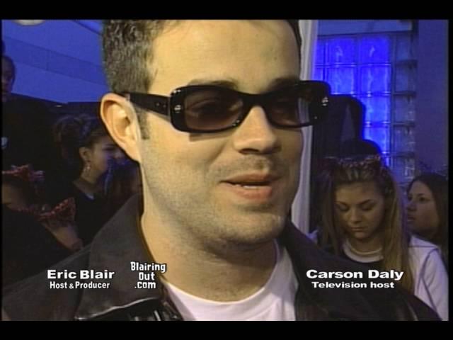 Carson Daly & Eric Blair talk TRL, Moms and Tara Reid 2001