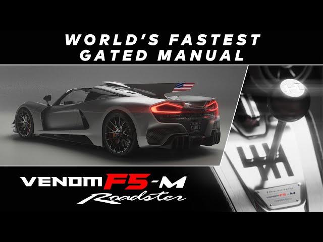 Venom F5-M Roadster | 6-Speed Manual | Speed Reborn